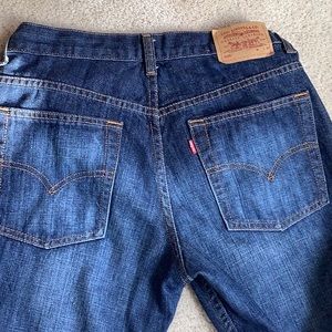 Levi’s 505 100% cotton straight leg  sz 8
